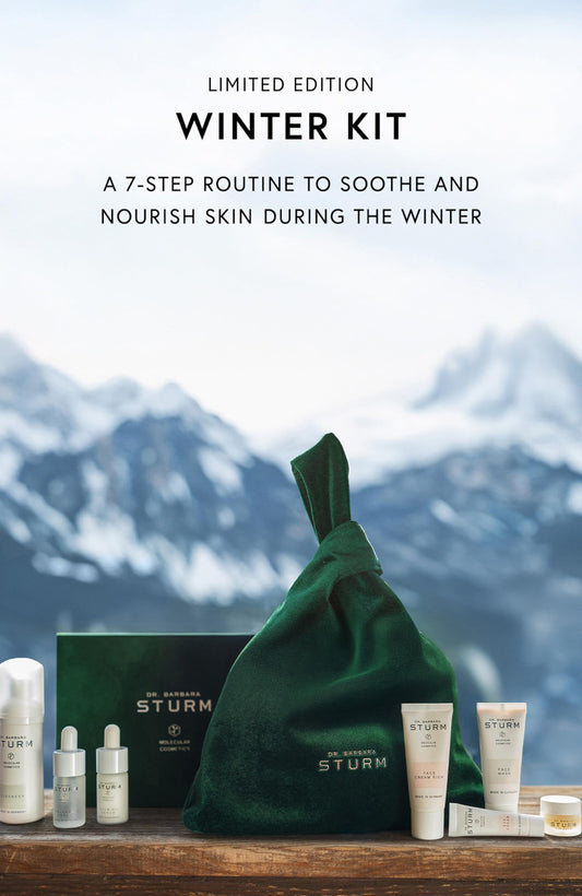Dr. Barbara Sturm Face Cream Rich jar nourishes dry areas and helps support the skin barrier.