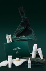 Dr. Barbara Sturm Winter Kit packaging front showcases premium skincare for the season.