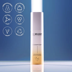 Dr. Brandt Bright This Way C Scription bottle with label and clinical look.