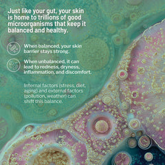 Dr. Brandt Clean Biotic dual-pack on sink ready for daily routine