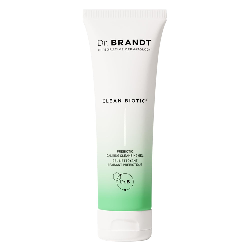 Dr Brandt Clean Biotic yogurt cleanser with pump for a gentle daily cleanse