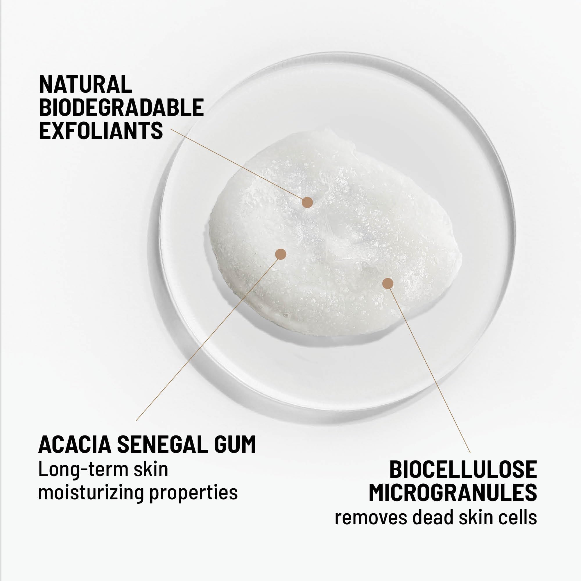Heels smooth post-treatment with Dr. Brandt exfoliator