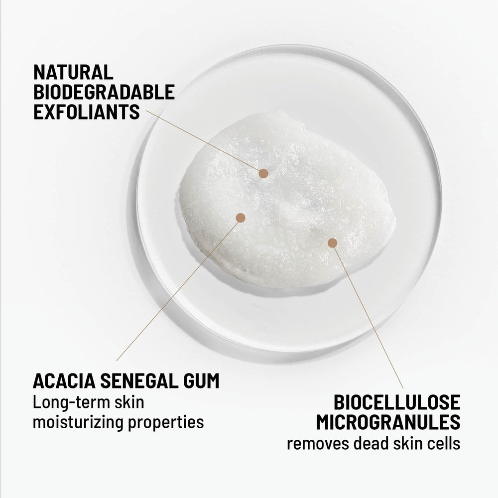 Heels smooth post-treatment with Dr. Brandt exfoliator