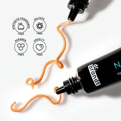 Dr. Brandt Needles No More Baggage makeup-compatible surface for easy layering.