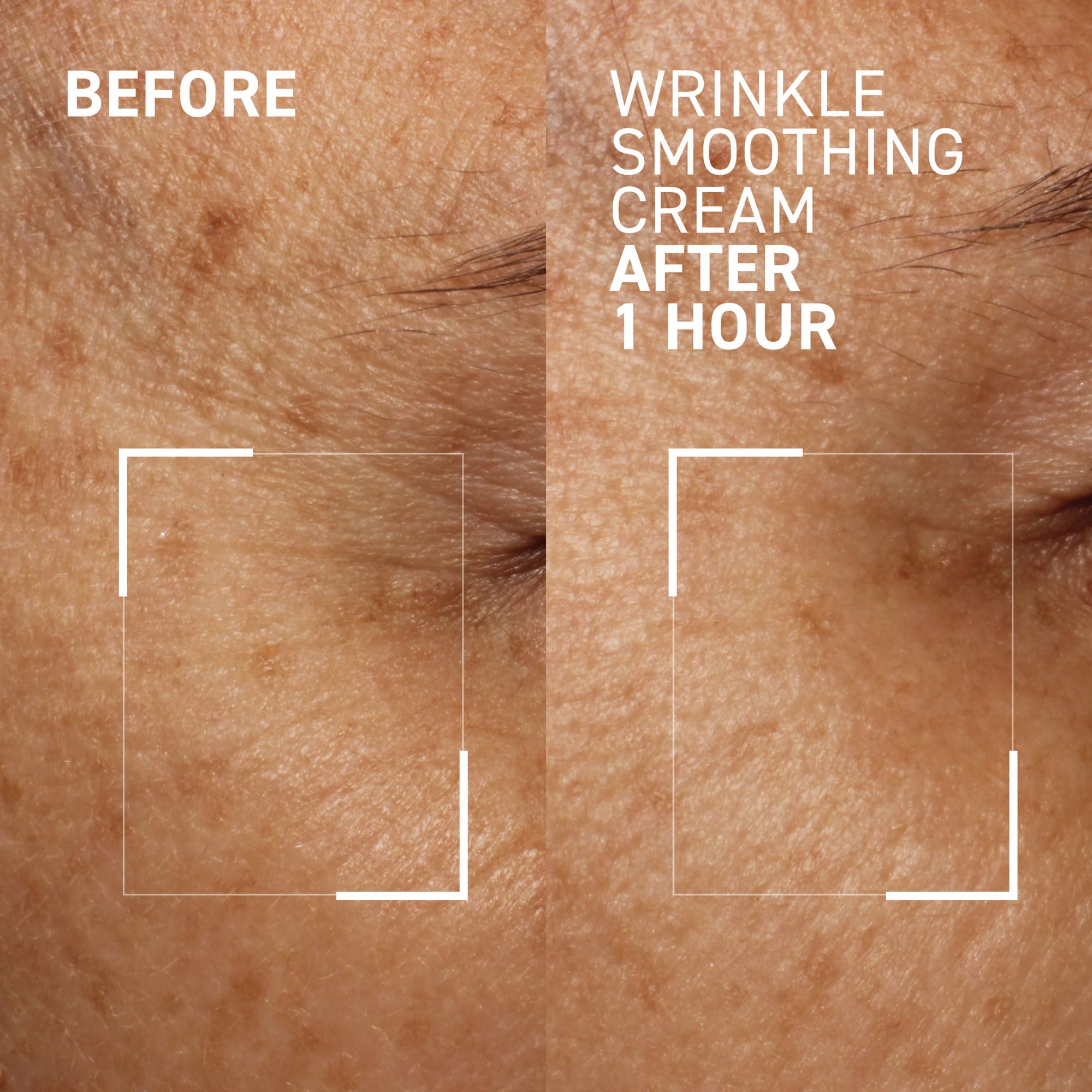 Texture swatch reveals lightweight, non-greasy feel of the cream.