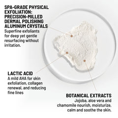 Before and after showing refined texture with Dr. Brandt.