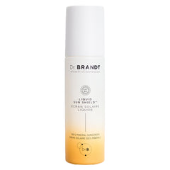Dr. Brandt Skincare BTW bottle front showing mineral SPF 50 protection.