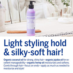 Light hold during blow-drying for a soft, polished finish.