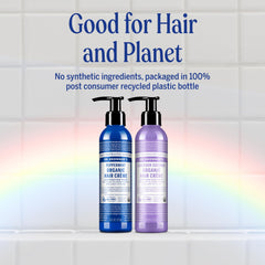 Dr. Bronner's Organic Hair Crème Lavender Coconut scalp nourishment in hair care routine