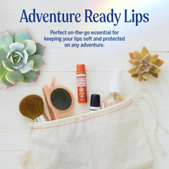 Dr. Bronner’s cruelty-free logo visible; ethical, sustainable lip care
