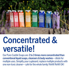 Refill carton showing 86% plastic reduction for eco-friendly packaging