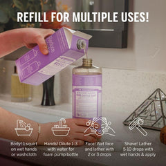 Dr. Bronner's sustainable packaging reflects ethical sourcing and low-waste design.
