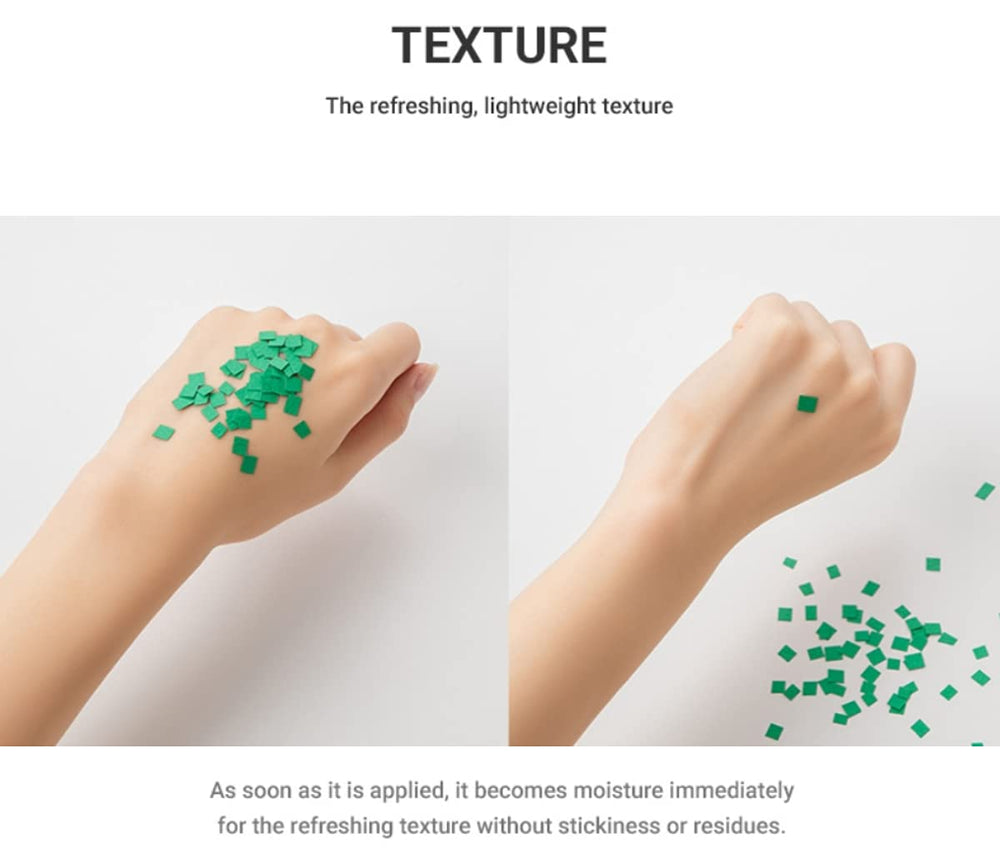 Applying gel layer during routine for soothing hydration