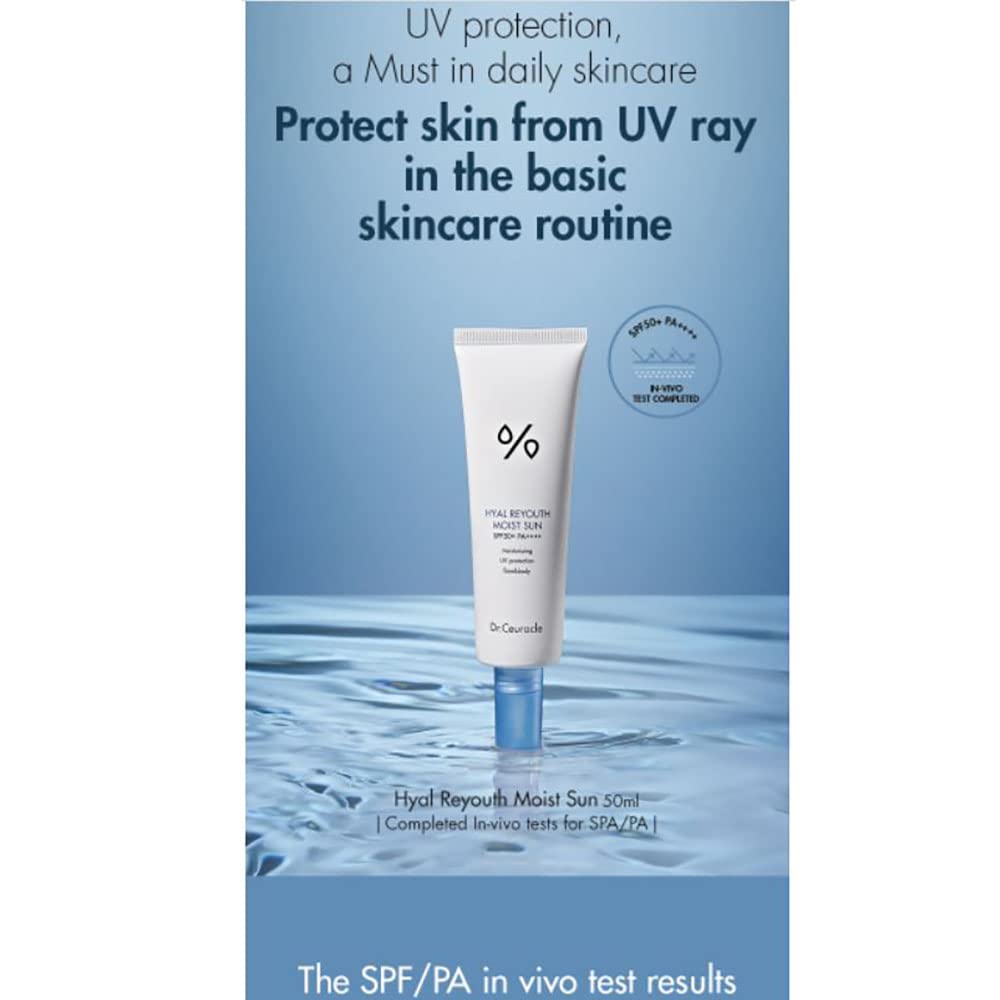 Dr. Ceuracle Hyal Reyouth Moist Sun pump bottle enables easy, quick application
