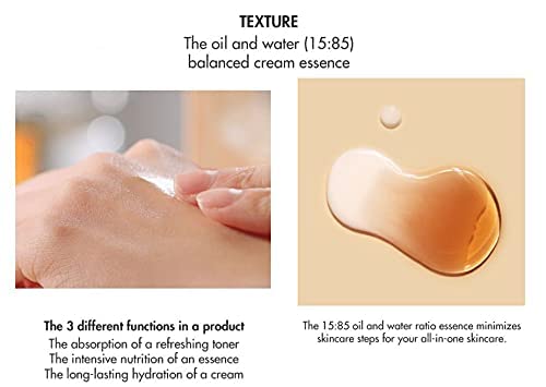 Application swirl of Dr. Ceuracle Kombucha Tea Essence showing quick absorption