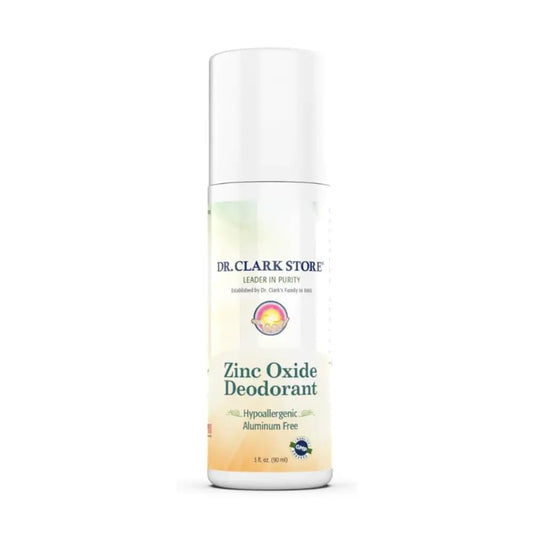 Dr Clark Zinc Oxide Roll-On Deodorant pack of 2, aluminum-free for sensitive skin
