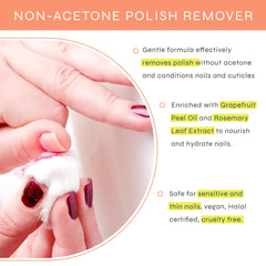 Dropper application of Dr. Dana Beauty remover for precise, mess-free use.