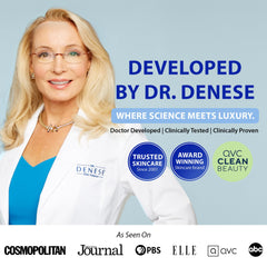 Dermatologist-tested Dr. Denese SkinScience Advanced Firming Facial Pads label icon