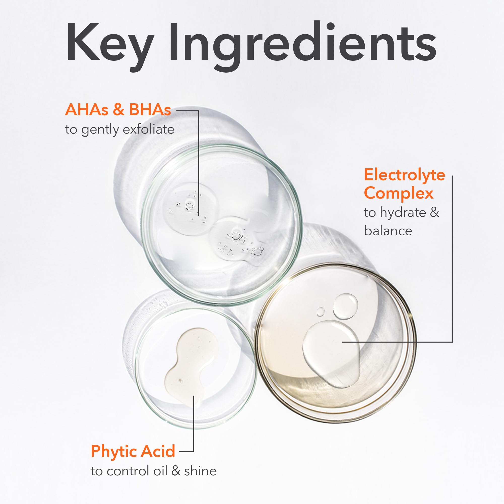 Dr Dennis Gross Alpha Beta Balance redness relief close-up emphasizes calming effects.