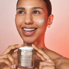 Night routine with DermInfusions Blur Repair Cream as part of a regimen.