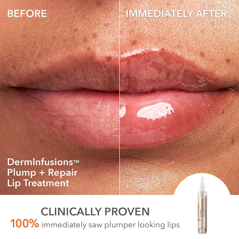 DermInfusions collection packaging displayed for a complete home regimen with Dr Dennis Gross.