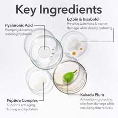 DermInfusions copper peptides bisabolol ectoin close-up hints at firming and barrier support.