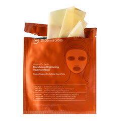 Dr Dennis Gross mask contour-hugging design delivers deep hydration and a brightened look.