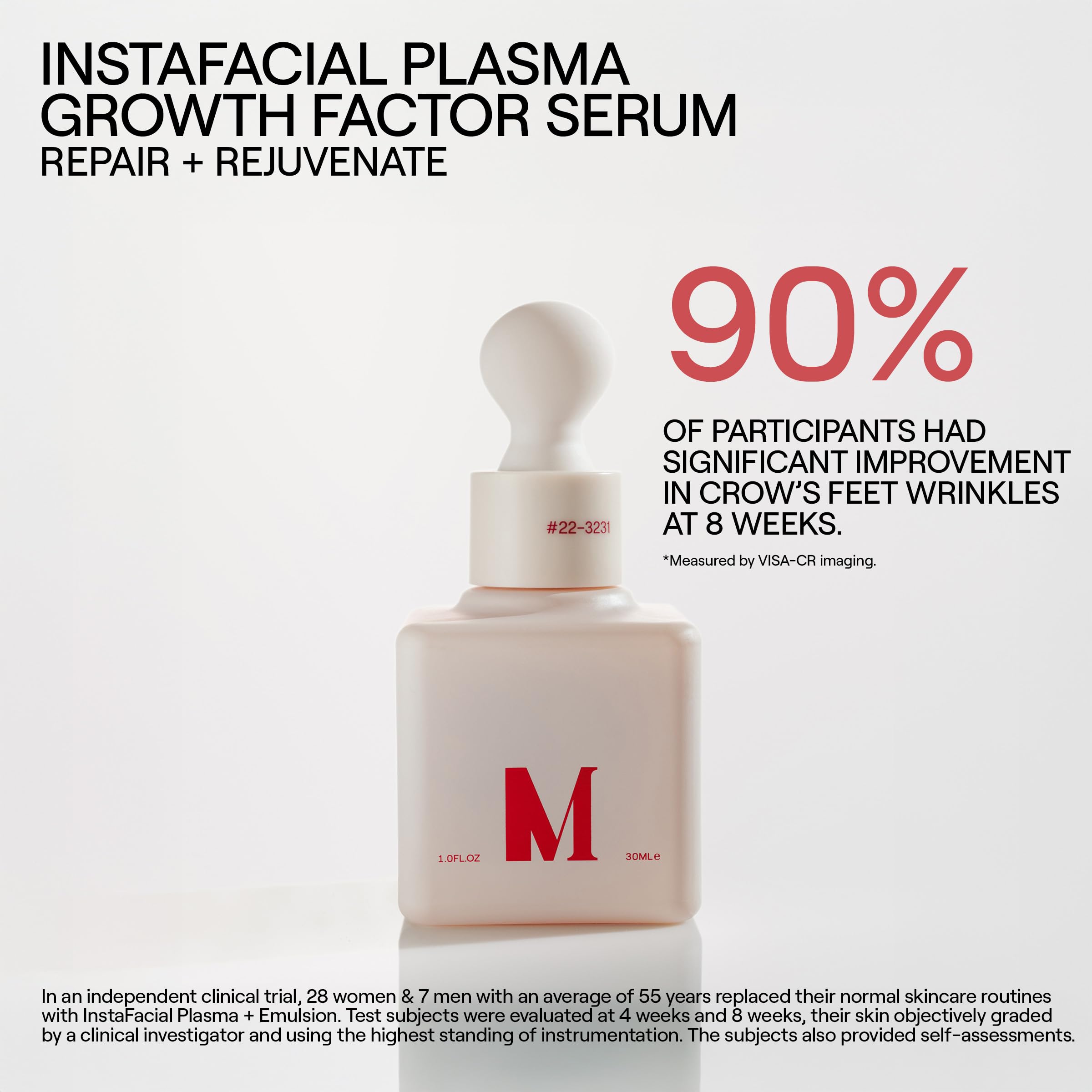 Dr. Diamond's Metacine InstaFacial serum delivering even tone and smooth texture.