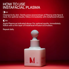 Dr. Diamond's Metacine InstaFacial serum on forearm showing radiant glow.