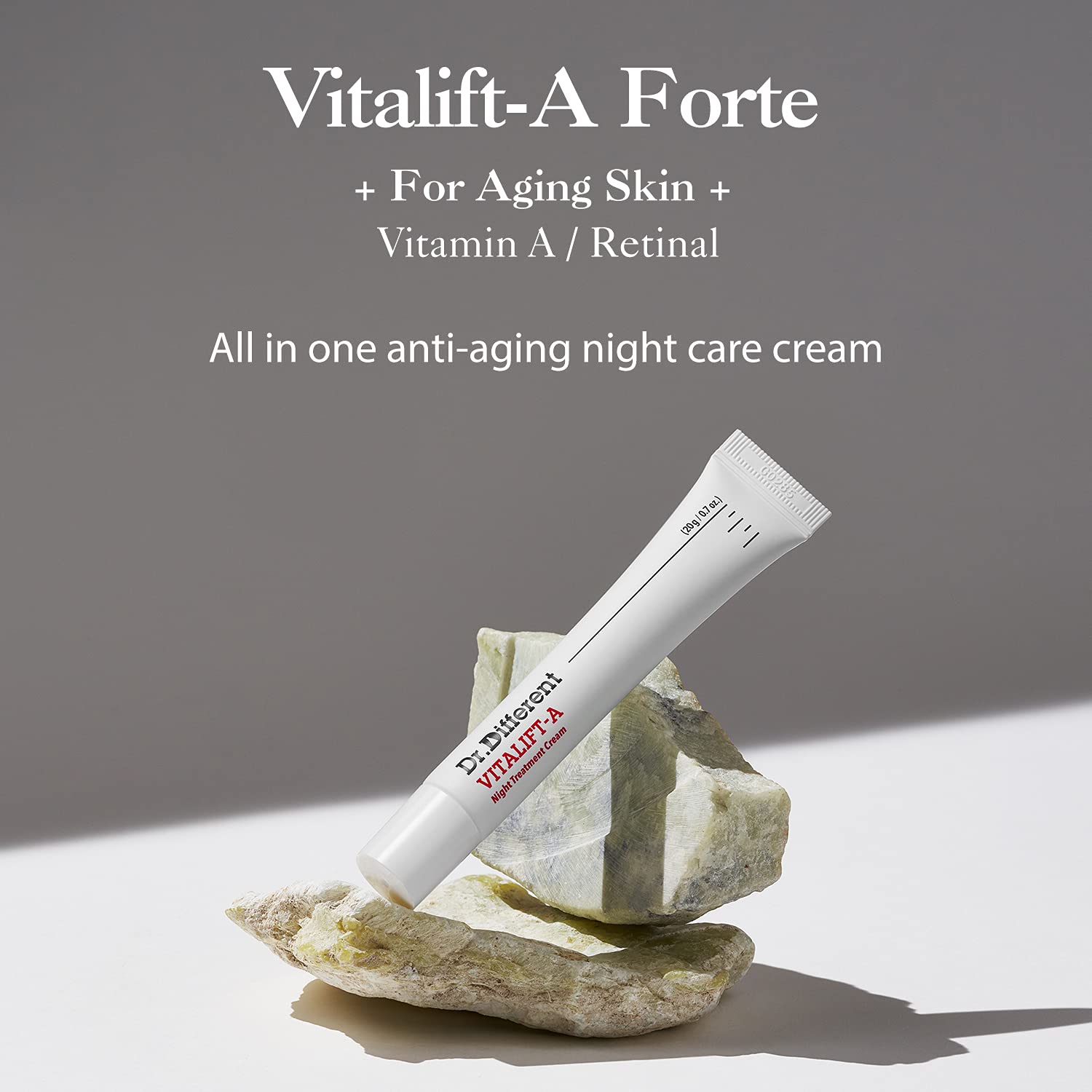 Close-up of the VITALIFT-A bottle cap highlighting premium packaging