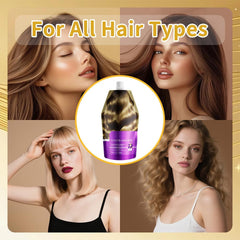 Silky-soft, manageable strands after DR.EMMET Keratin Mask treatment