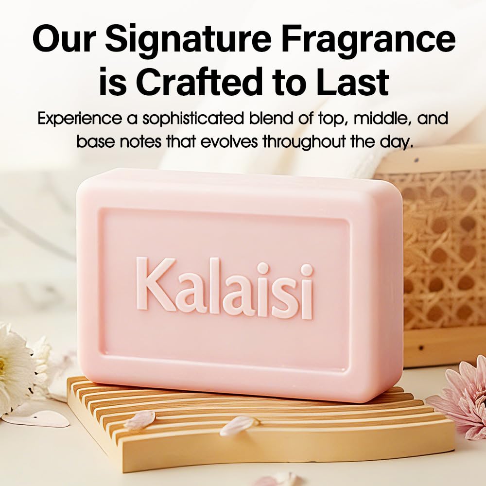 DR.EMMET soap bar in linen drawer illustrates fabric-scenting benefit.