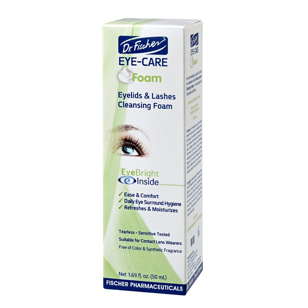 Dr. Fischer Tea Tree Eyelid Cleanser cruelty-free formula for peace of mind.