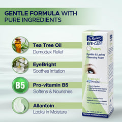 Dr. Fischer Tea Tree Eyelid Cleanser two-pack packaging displayed.