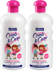 Dr. Fischer Tear Free Conditioner two-pack bottle ready for gentle detangling