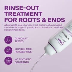 DR.FORHAIR Folligen Silk Treatment being applied to hair for instant root lift.