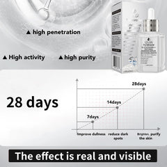 DR.FS Tru' Miracle Glutathione Serum texture swatch reveals smooth finish