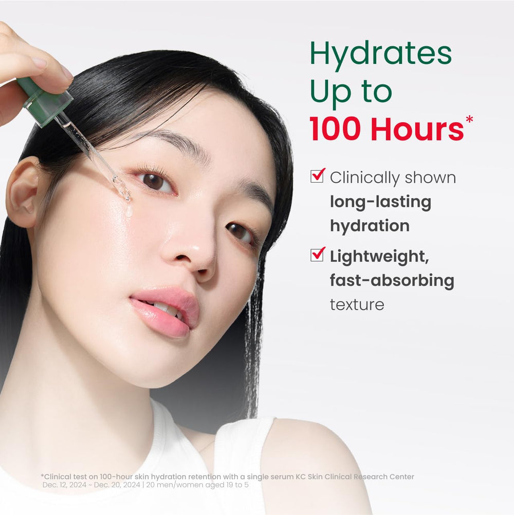 Dr. G serum dropper dispensing a precise amount for gentle facial application