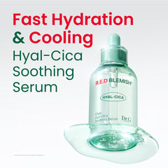 Dr. G serum texture closeup reveals a silky, fast-absorbing formula for blemish-prone skin