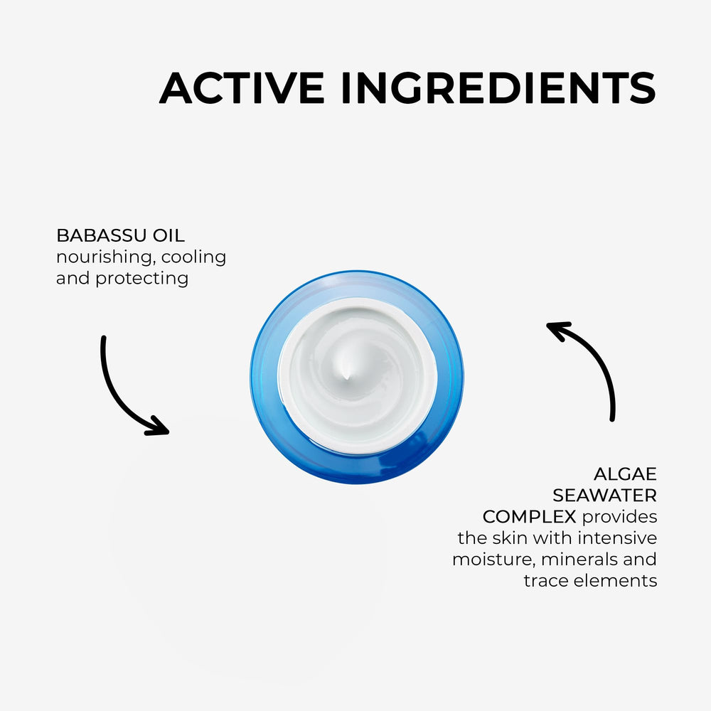 Dr. Grandel Hydro Active Balancer I applying to face and neck for balanced moisture
