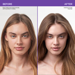 Dr. Groot before and after hair volume comparison showing thicker appearance