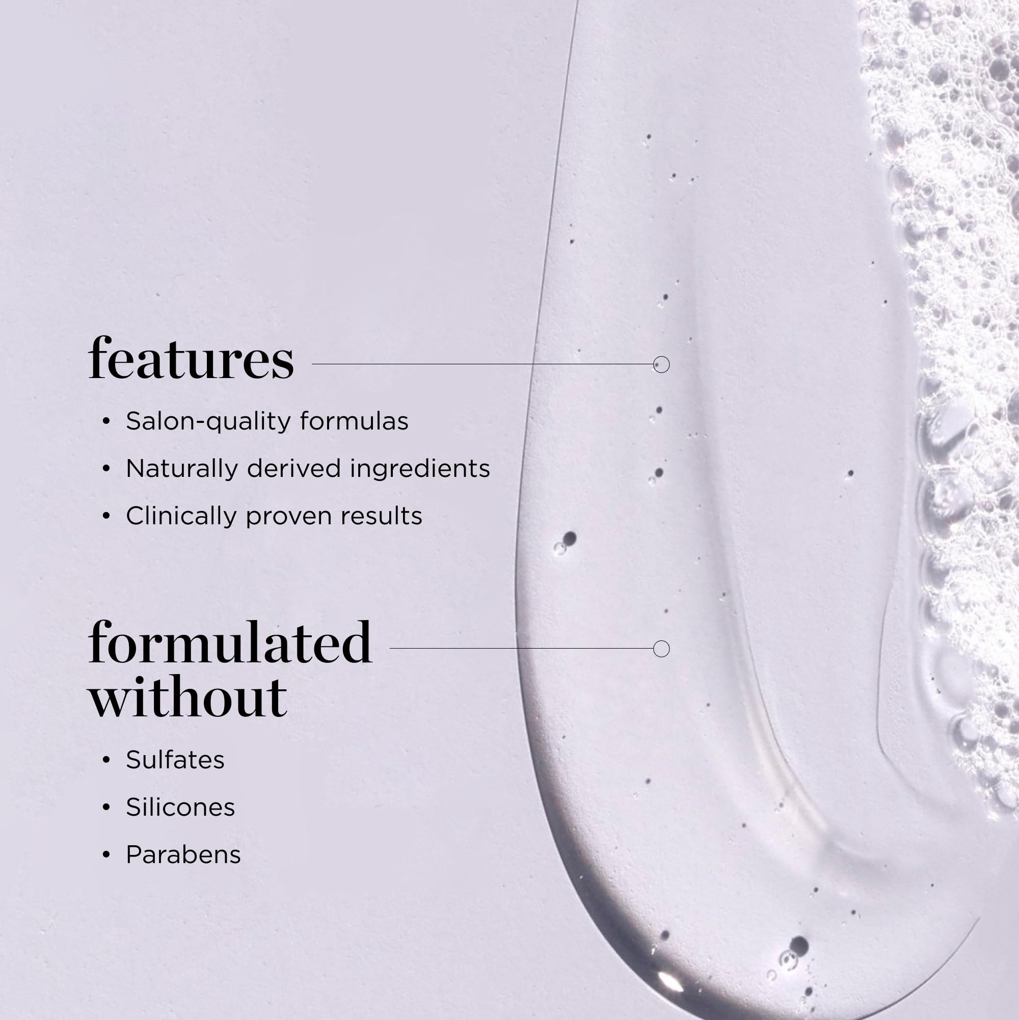 Biotin ingredient graphic illustrating Dr. Groot support for hair strength