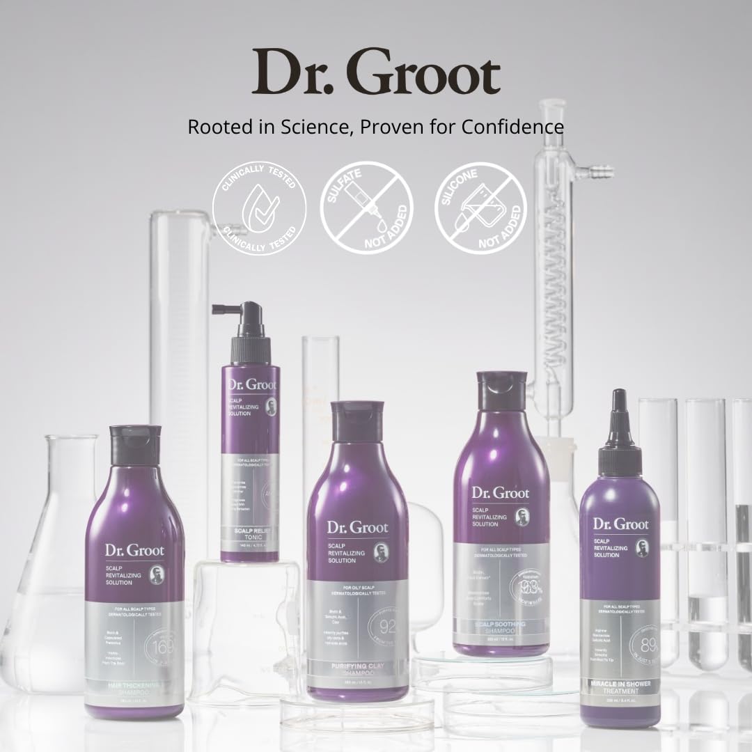 Dr. Groot collection styled in bathroom suggesting gift-ready holiday presentation