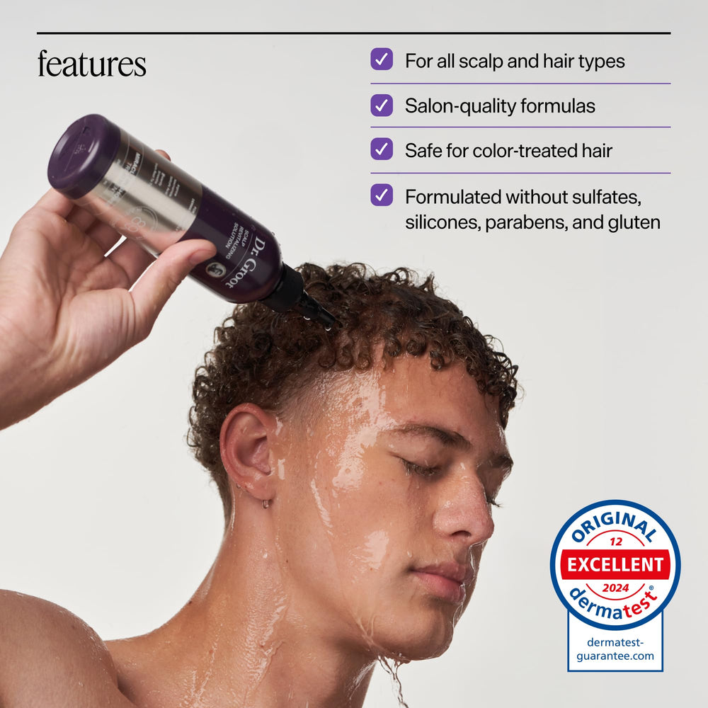 Dr. Groot rosemary oil ingredient highlighting natural nourishment