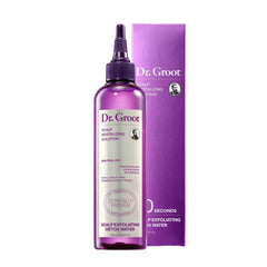 Dr. Groot Scalp Detox Water bottle pour cleanses scalp buildup for a refreshed feel