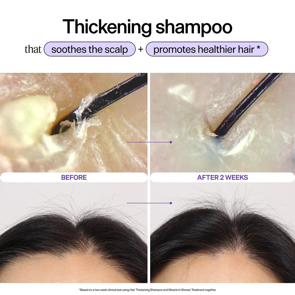 Dr. Groot shampoo texture close-up highlighting lather and immediate volume