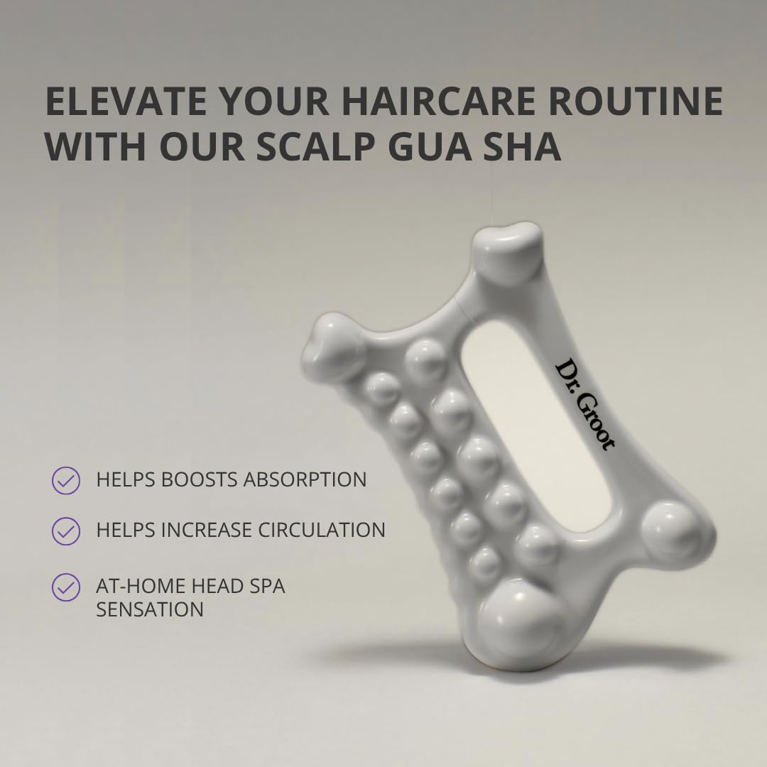 Dr. Groot products next to hand to show scale and travel-friendly size