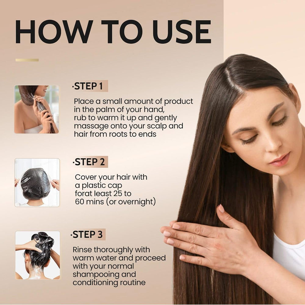 Curly or dry hair benefits from Batana Oil nourishment.