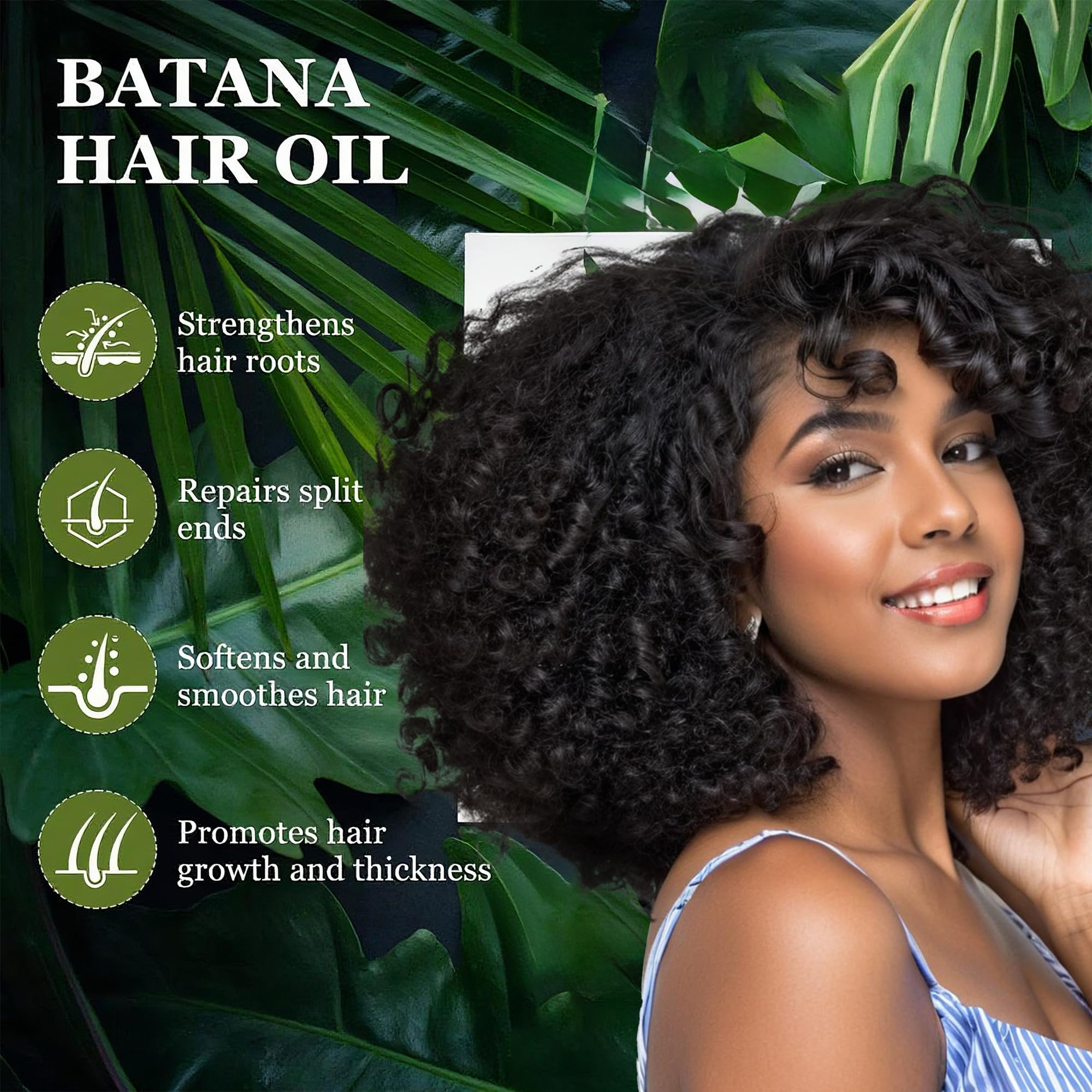 Scalp massage scene with Batana Oil aiding moisture and nourishment