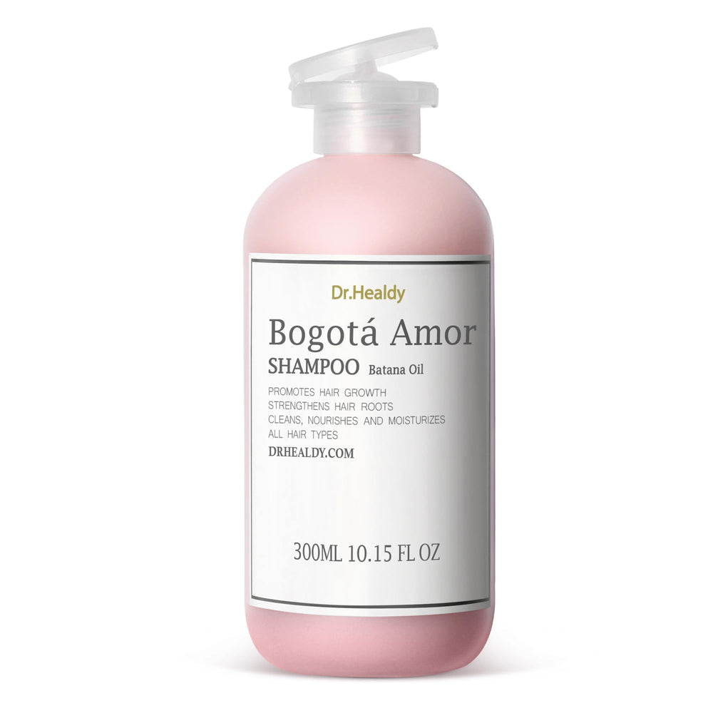Dr. Healdy Bogota Amor origin signals natural care inspired by Colombian ingredients.